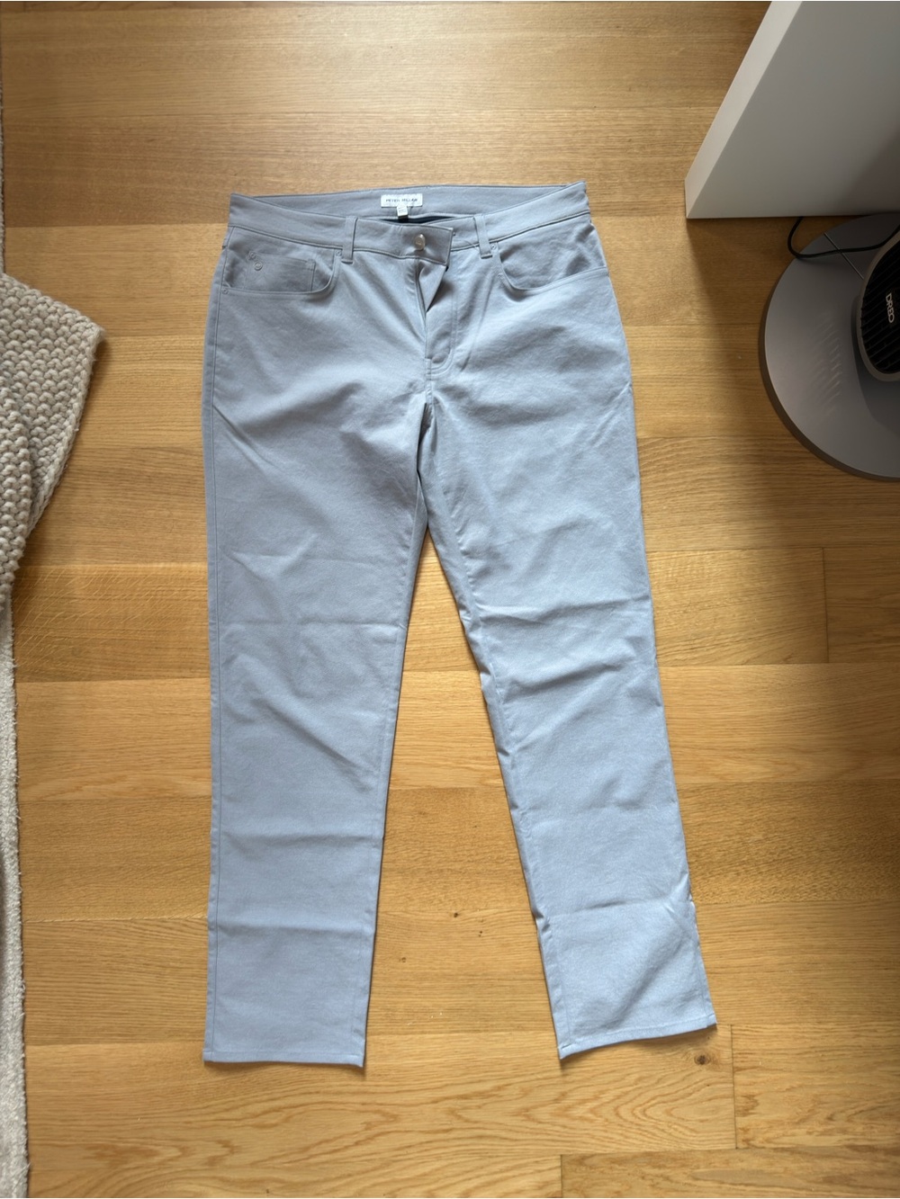 Peter Millar Crown Sport EB66 Performance Gray Gale Pants 32/30